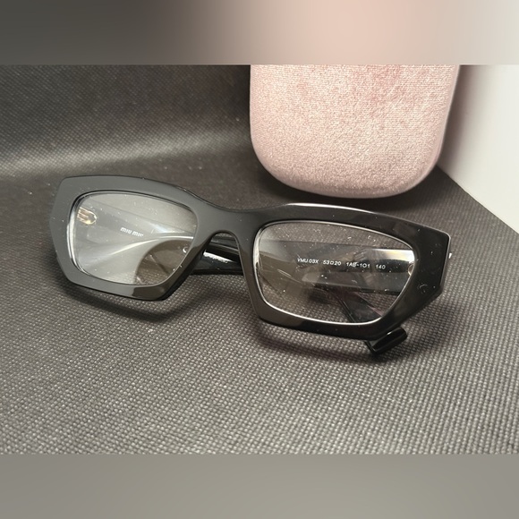 MIU MIU BNIB AUTHENTIC EYEWEAR VMU 03X 53020 1AB-101 140 - Picture 4 of 10